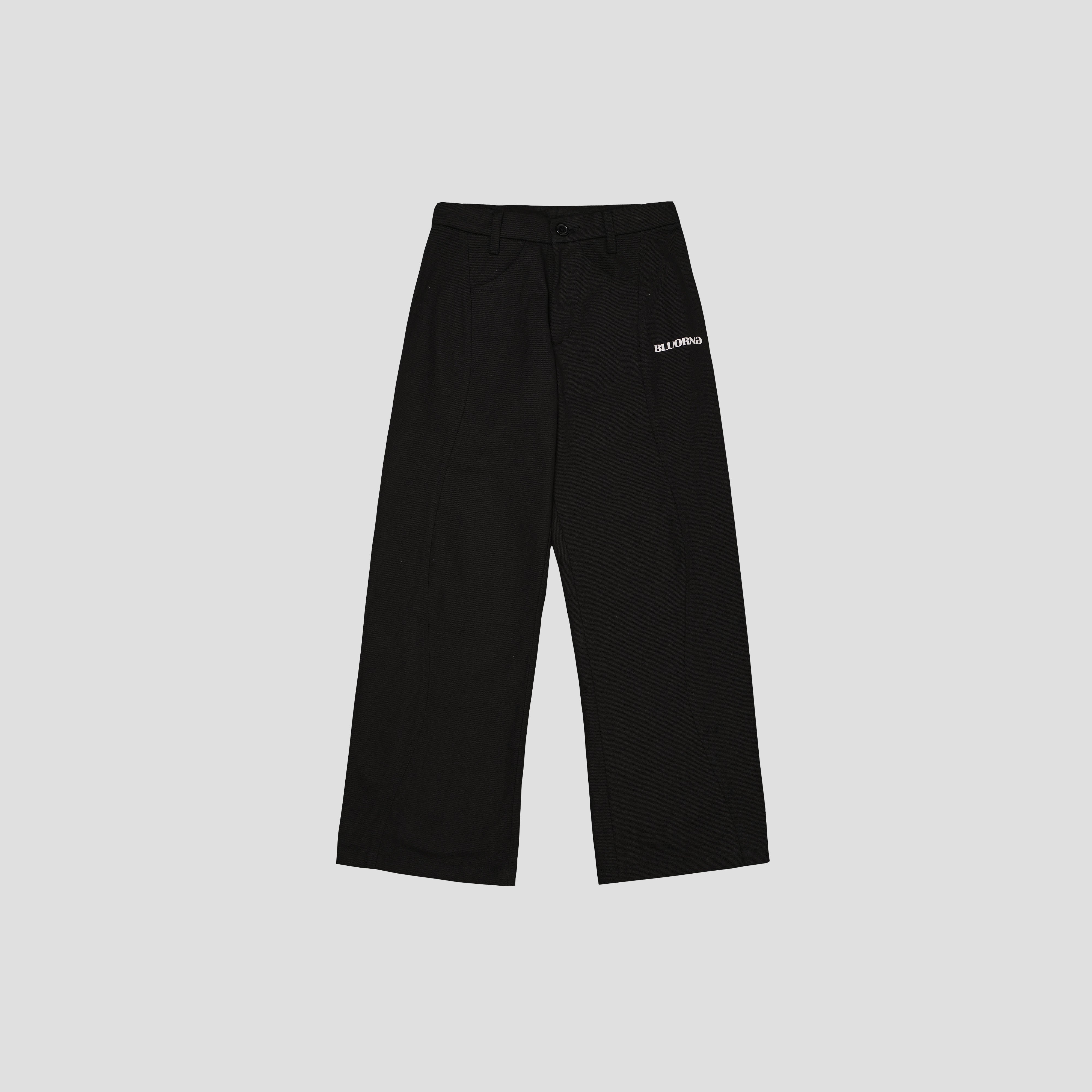 Wavy Black Pants